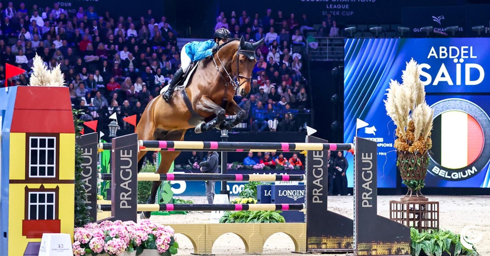 Abdel Saïd won the €300,892 lion's share of the rich purse aboard Bonne Amie. (LGCT photo) - met dank