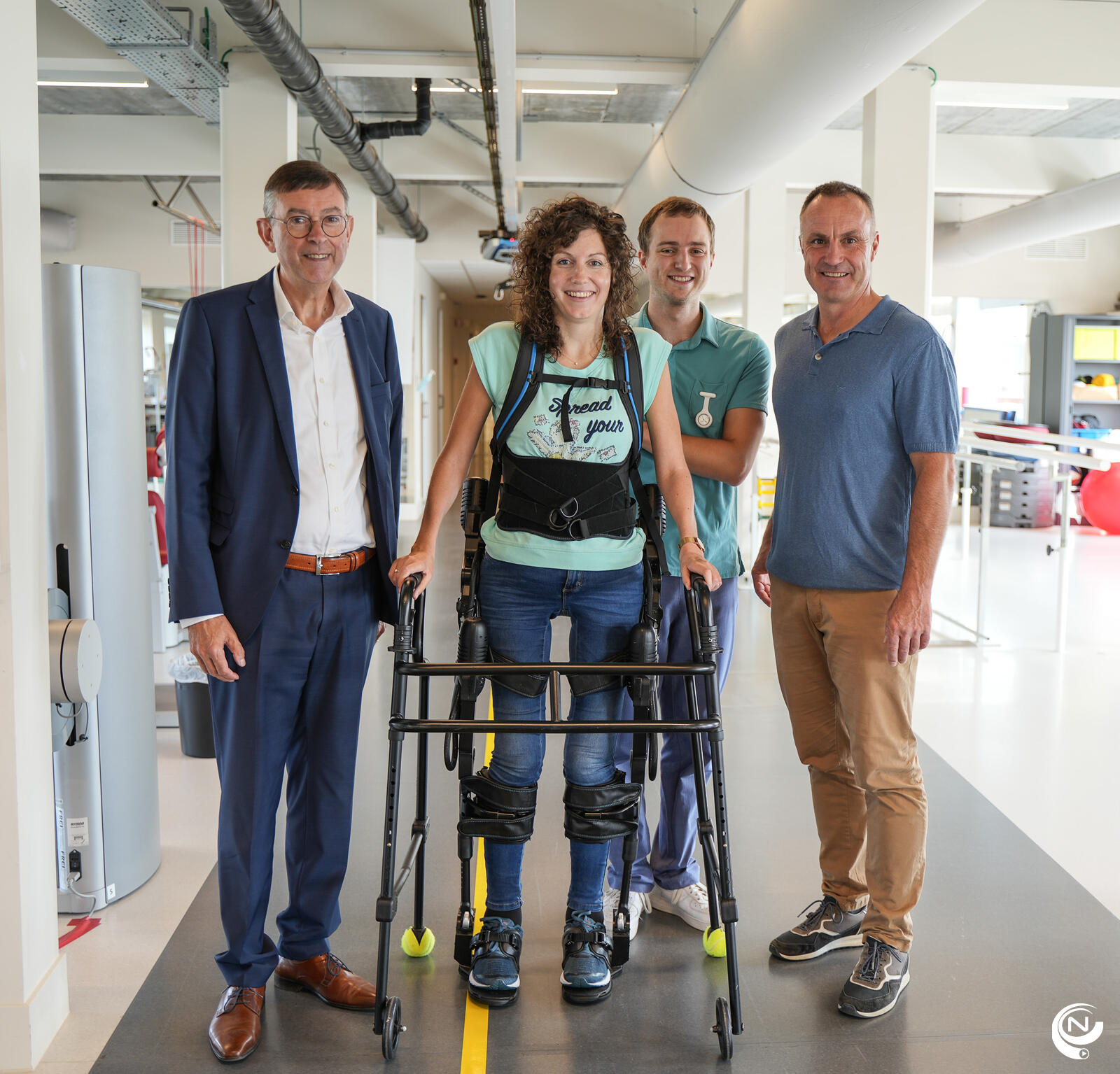 To Walk Again met sponsor Aurubis Olen Beerse