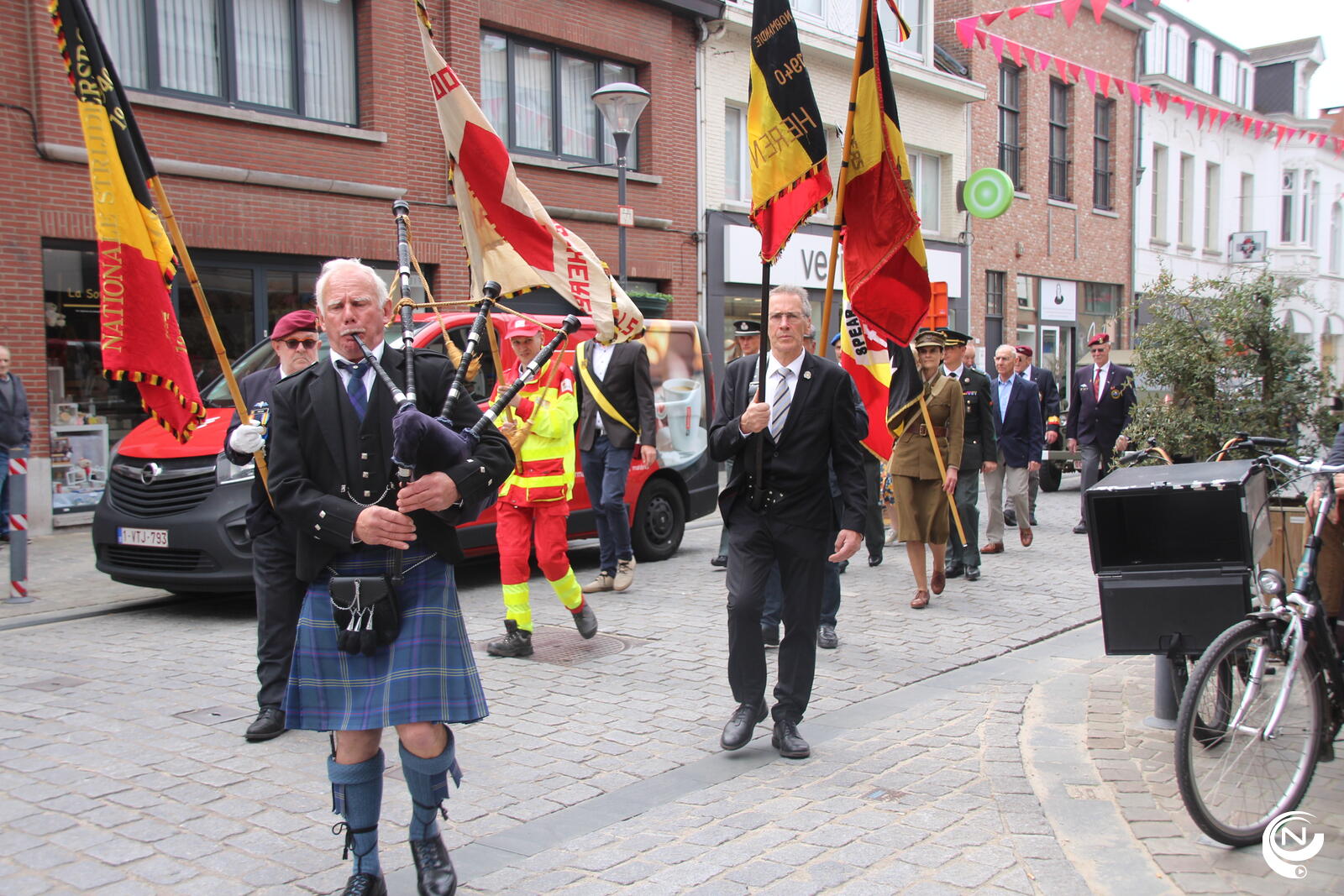 Herdenking V-Day 8 mei NSB Herentals 