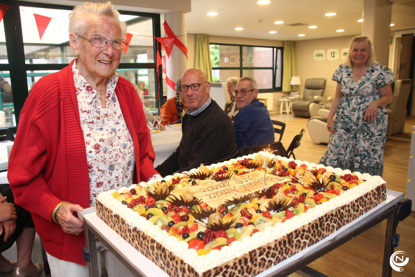 Maria 102 jaar in Bremdael WZC