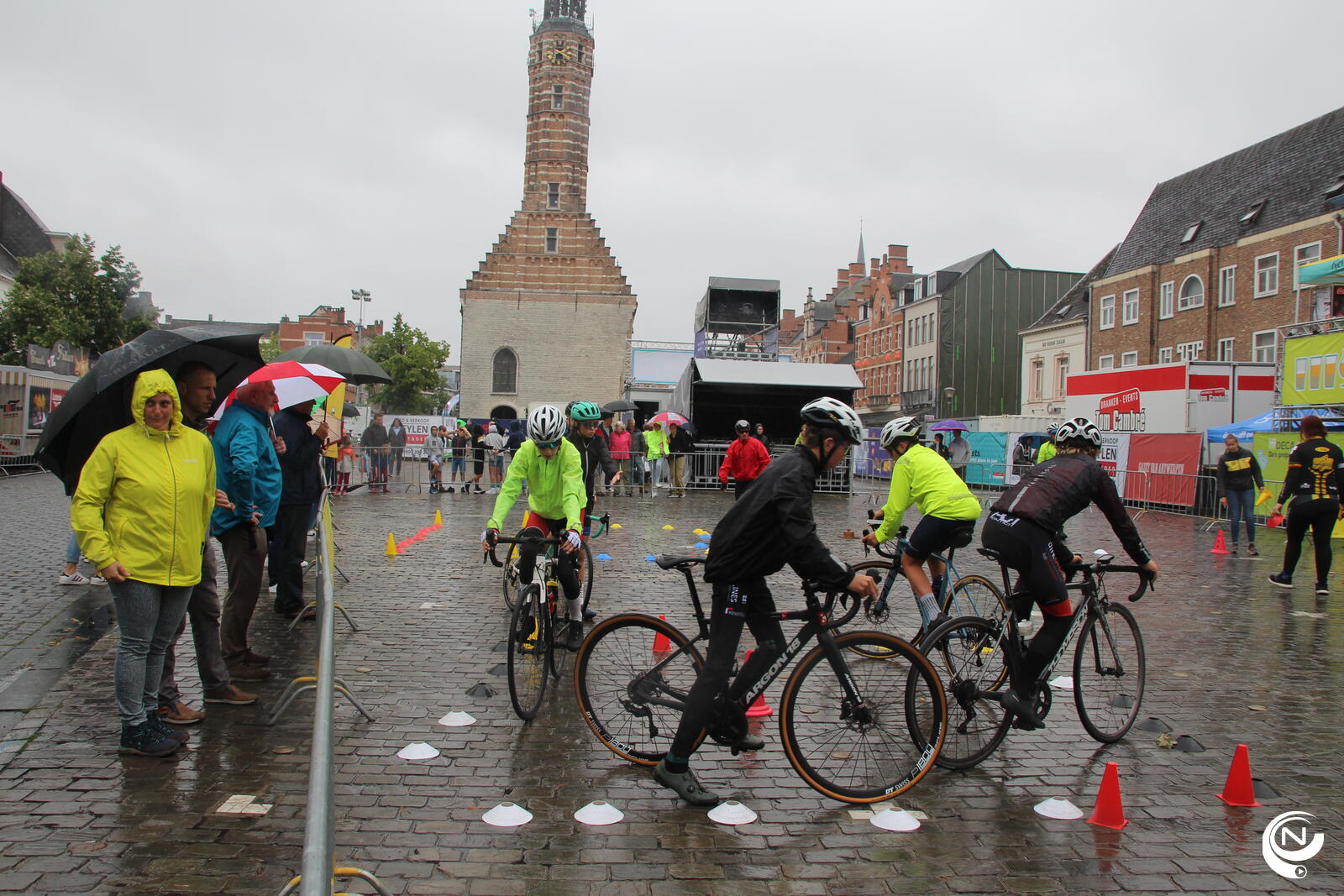 Wielerschool op HFF