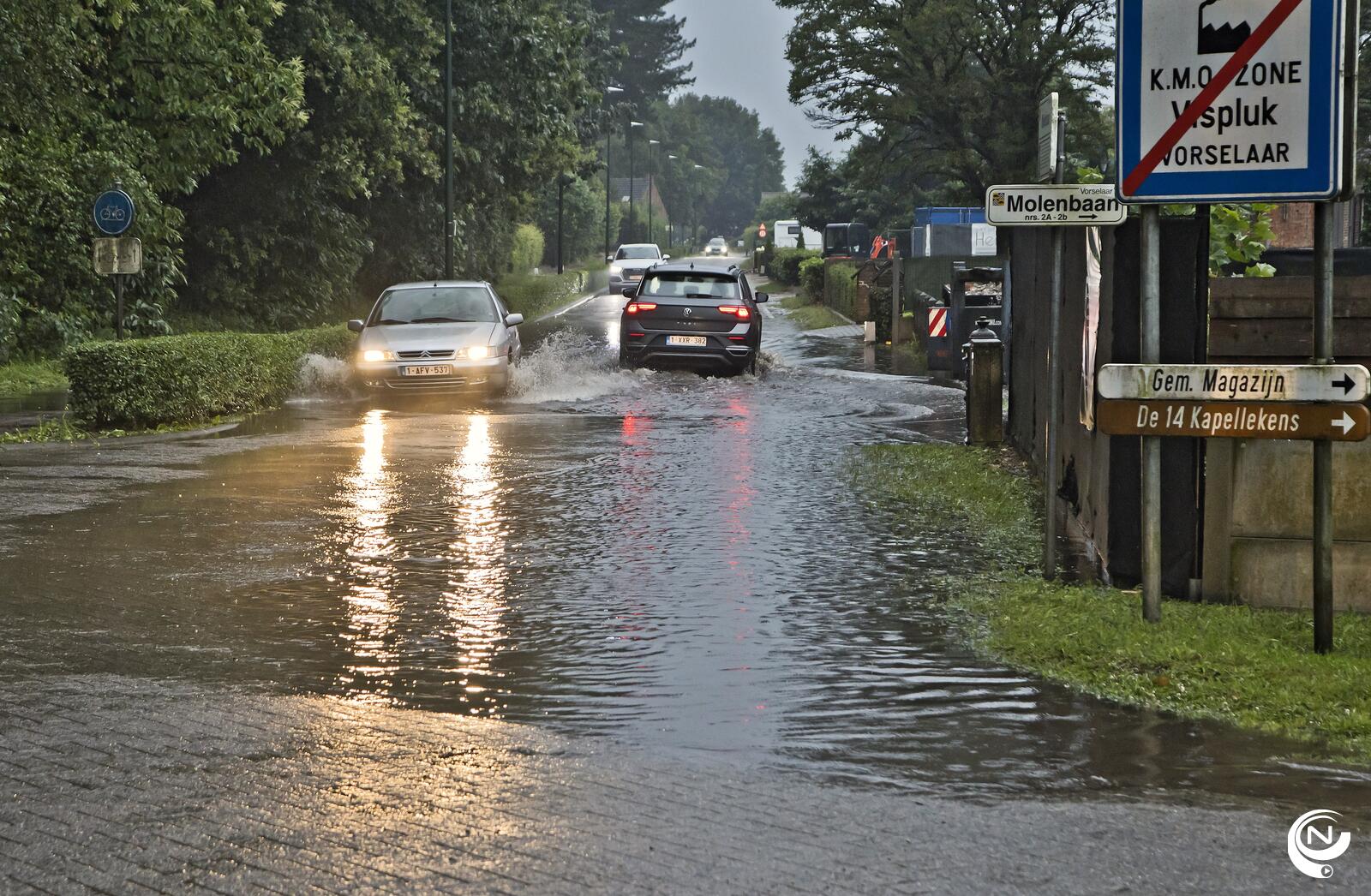 Wateroverlast Vorselaar