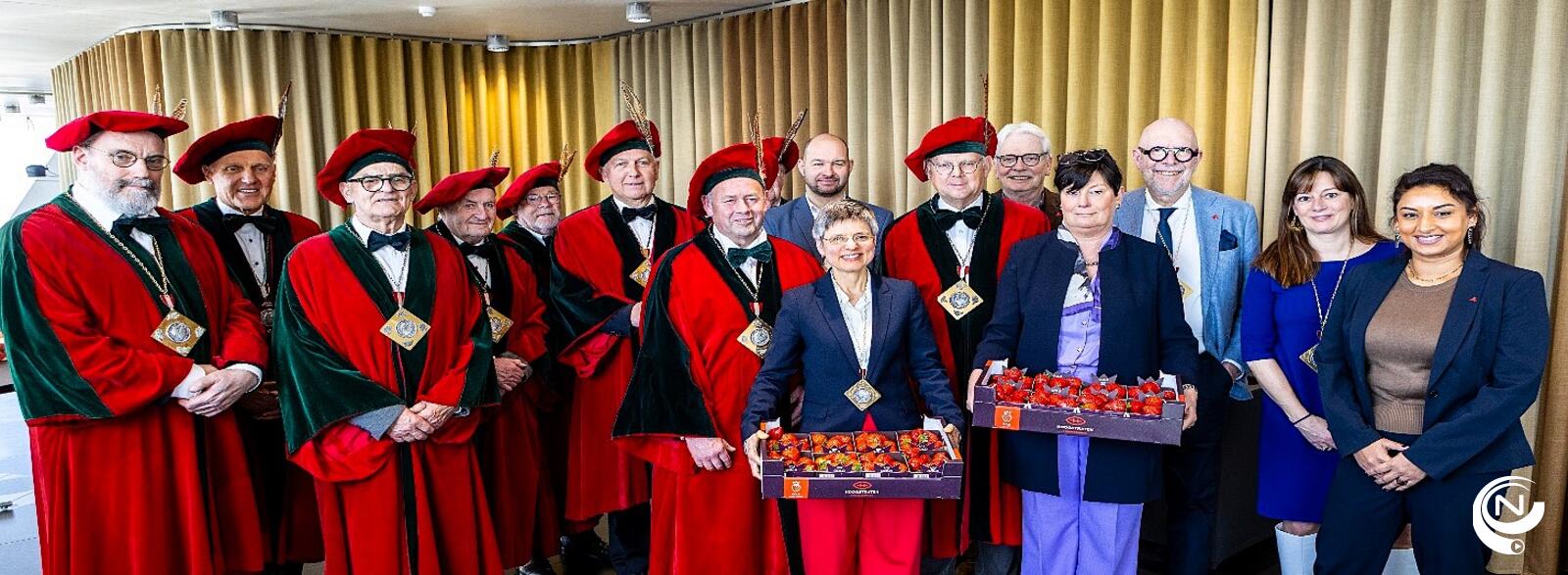 Aardbeien provinciehuis 202503