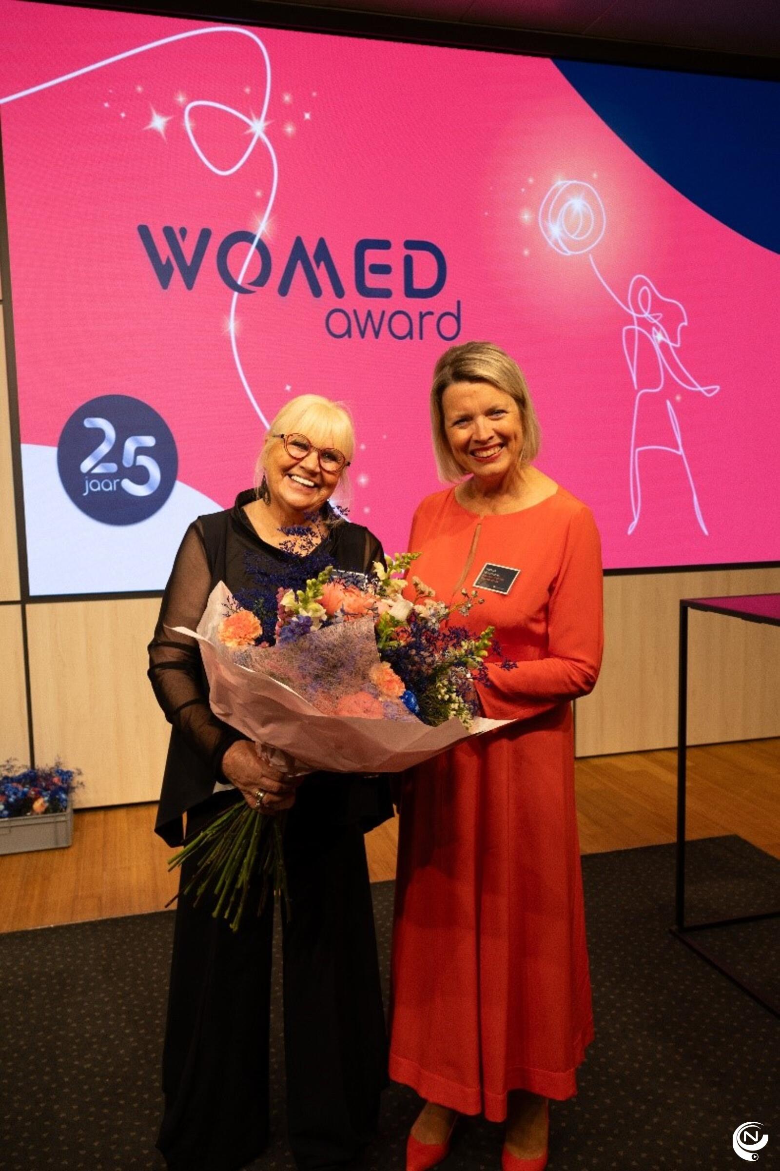 Sophie Vangheel, oprichter van de Geelse NGO Cunina en commandeur in de Kroonorde, werd gisteravond tijdens de 25e editie van de Womed Awards bekroond met de Lifetime Achievement Award Sociaal Ondernemen