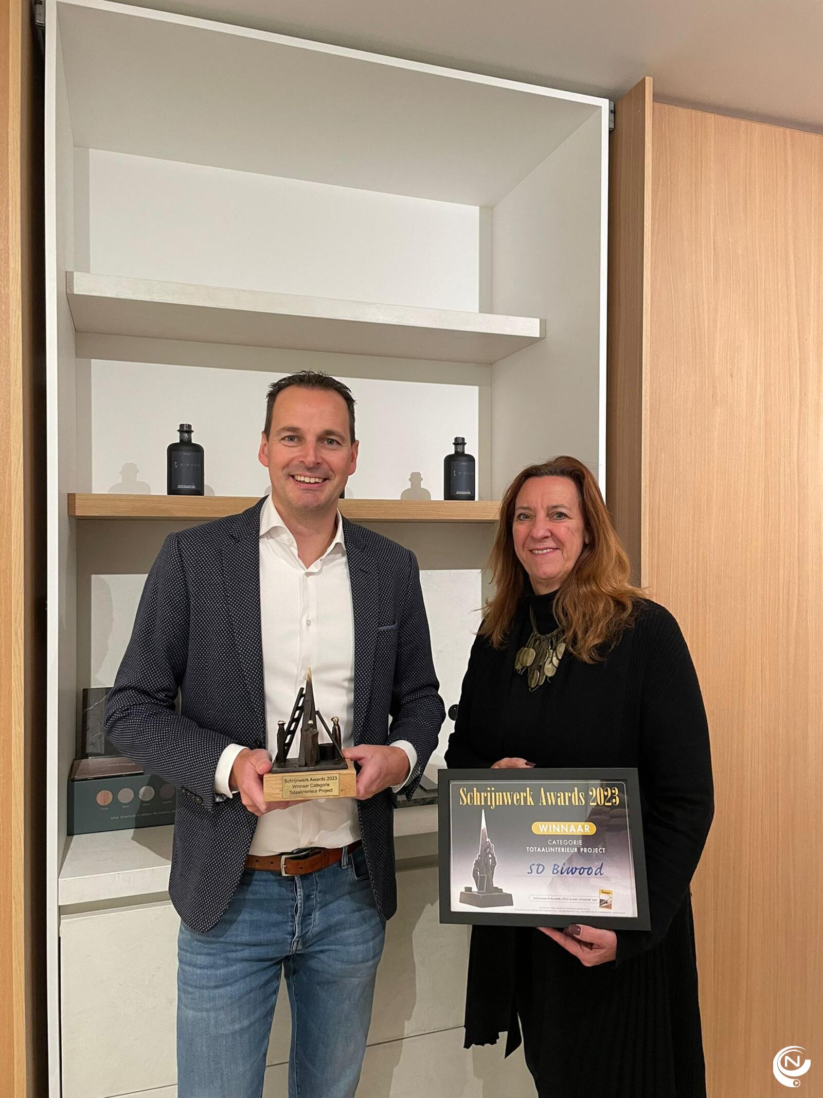 Schrijnwerk Award 2023 Totaalinterieur