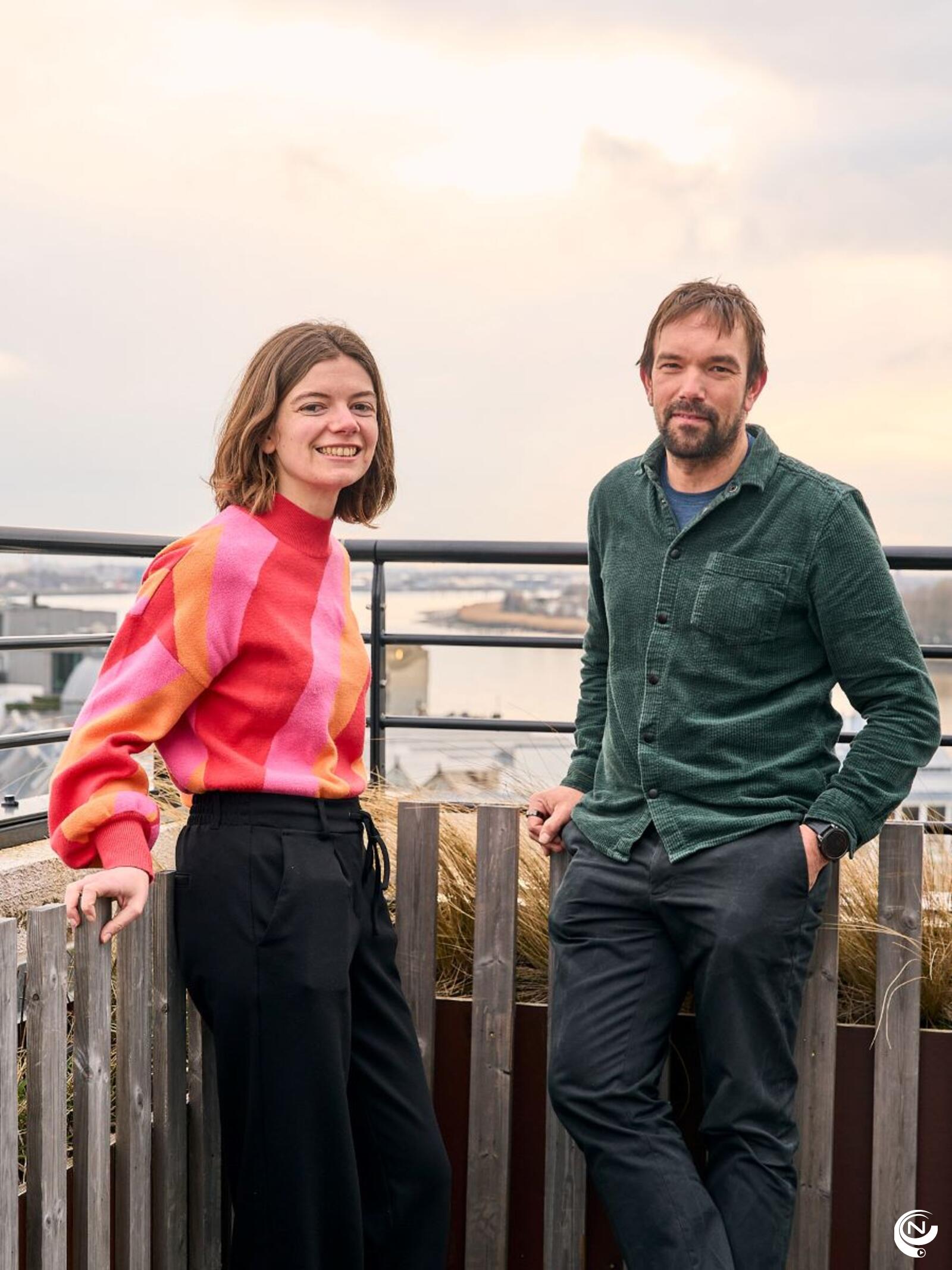 Erika Lutin en Bart Nonneman - foto imec