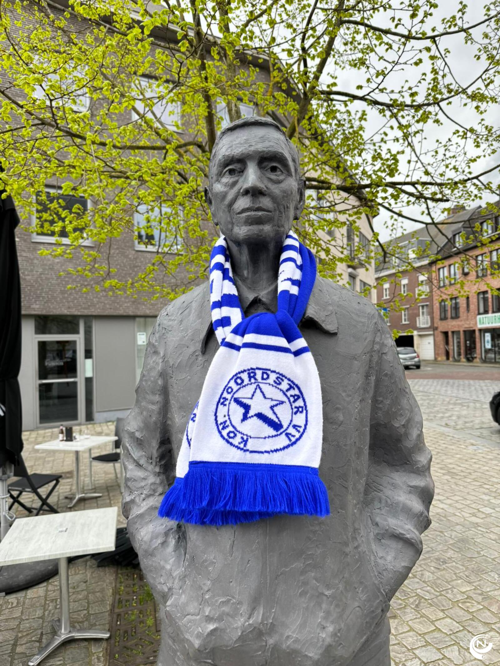 Noordstar aan standbeeld Rik Van Looy Markt Herentals