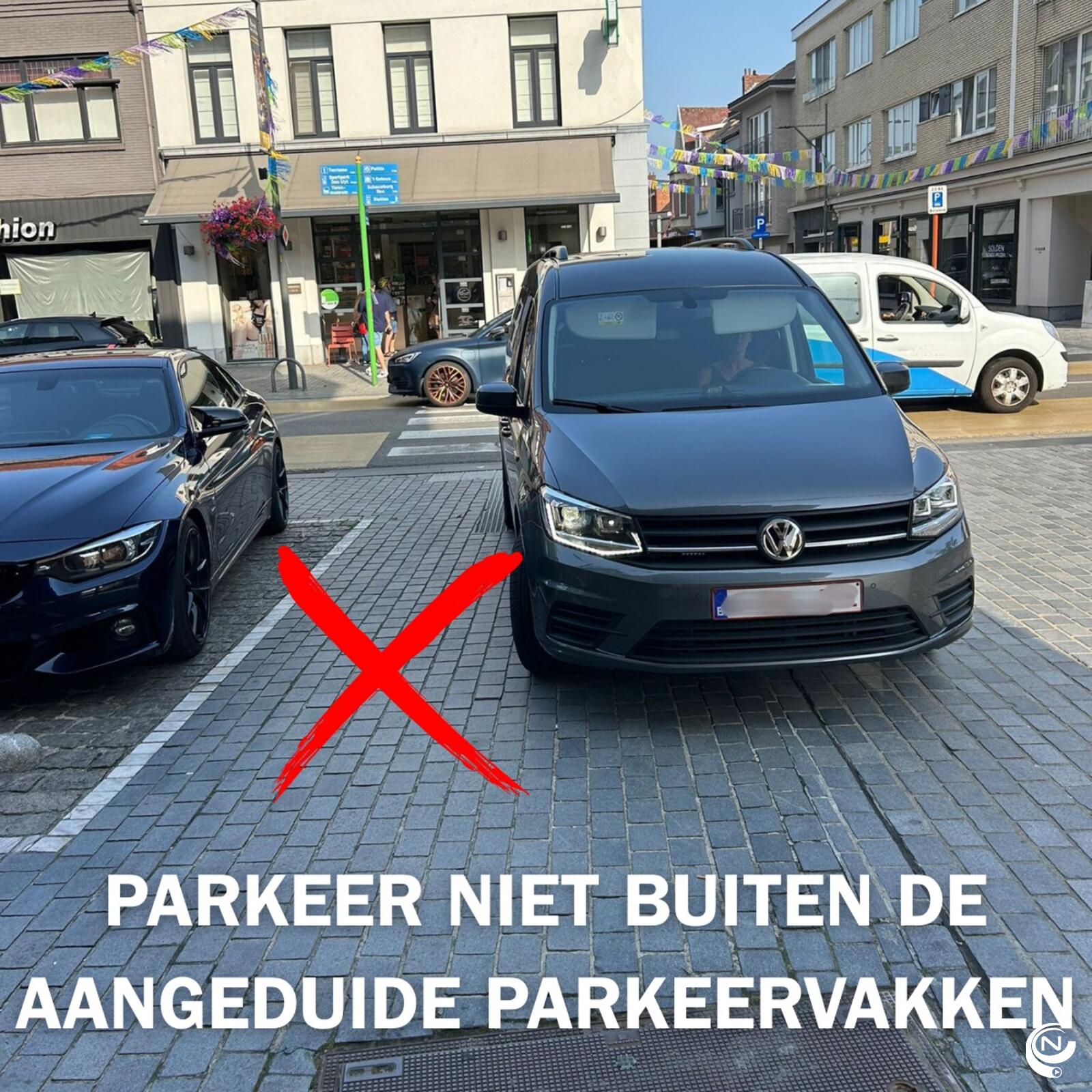 politie mol parkeren 