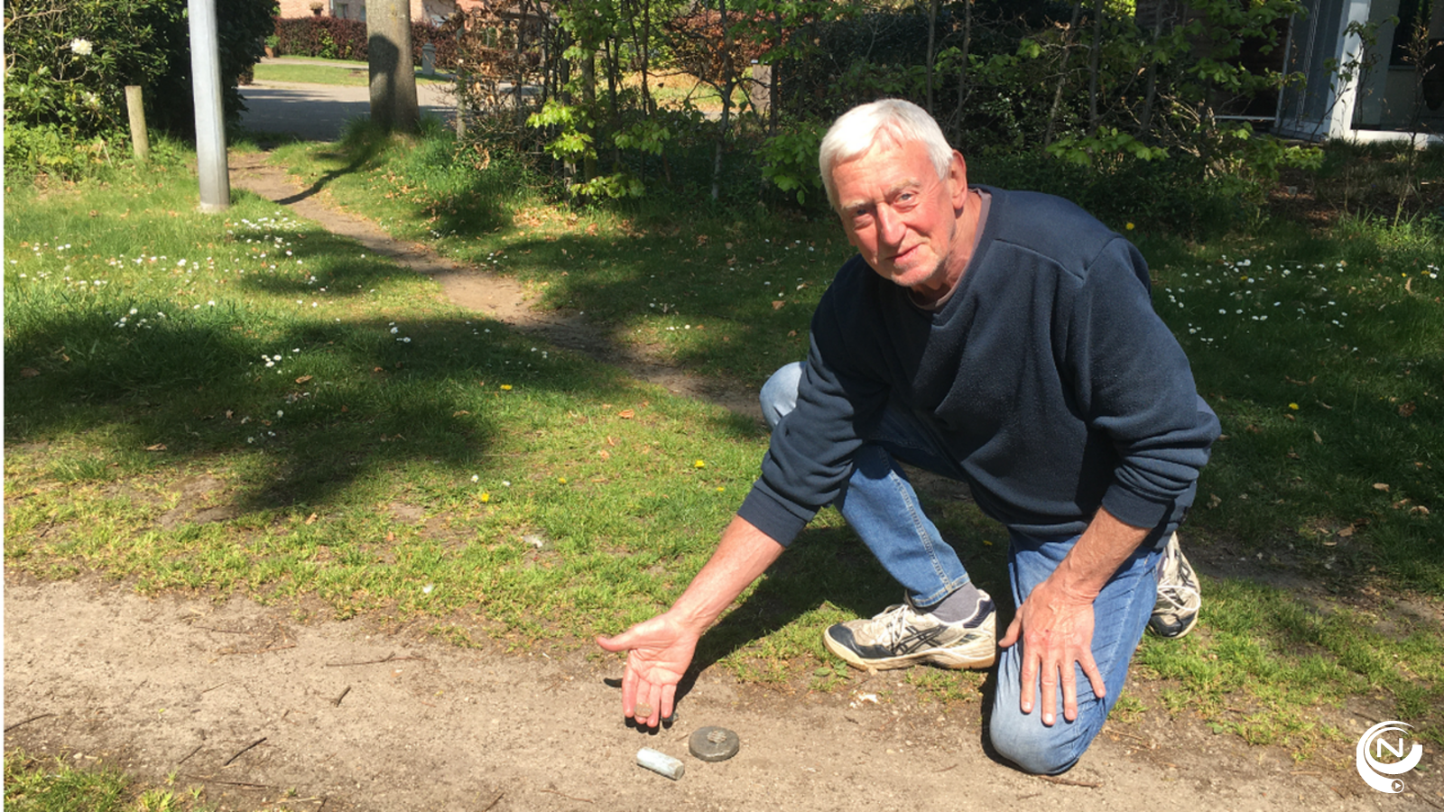 Rudy van Herentalsdum toont een tapschijf