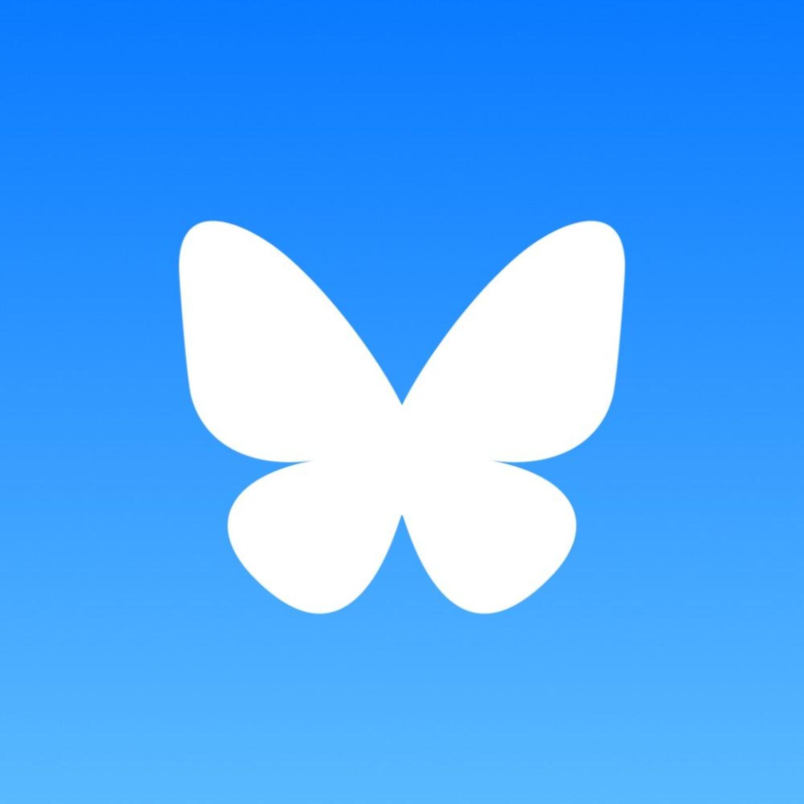 Bluesky logo - rr