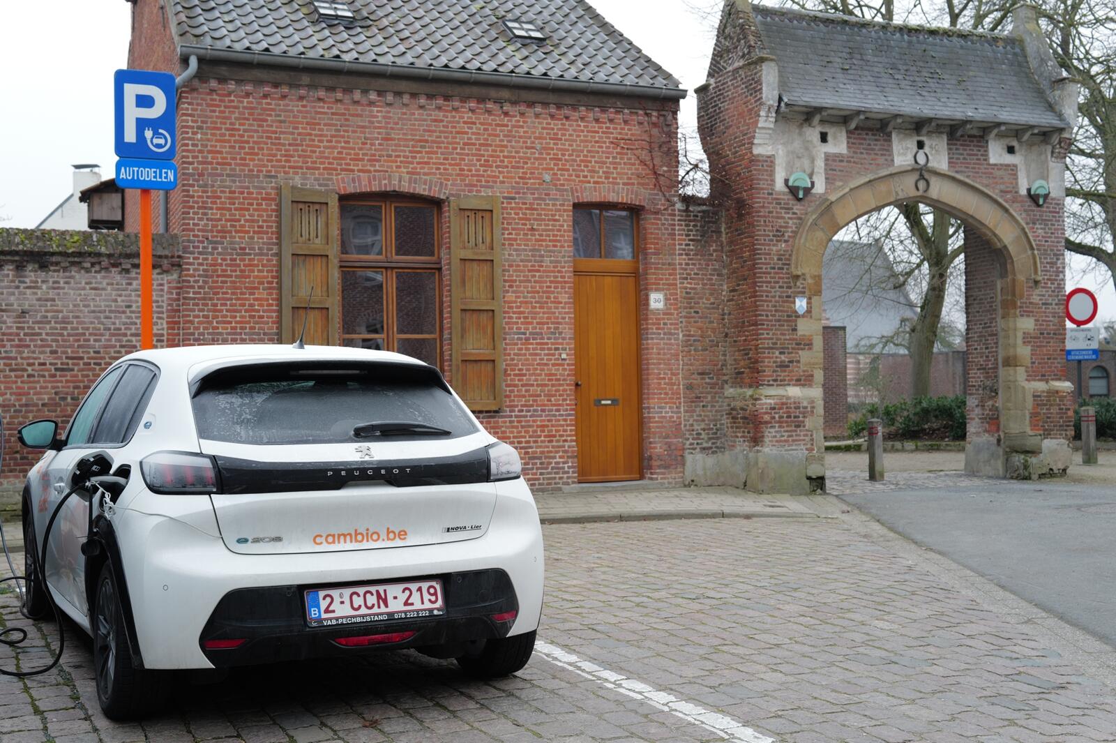 Cambio aan Begijnhof  - foto rr / gemeente Herentals