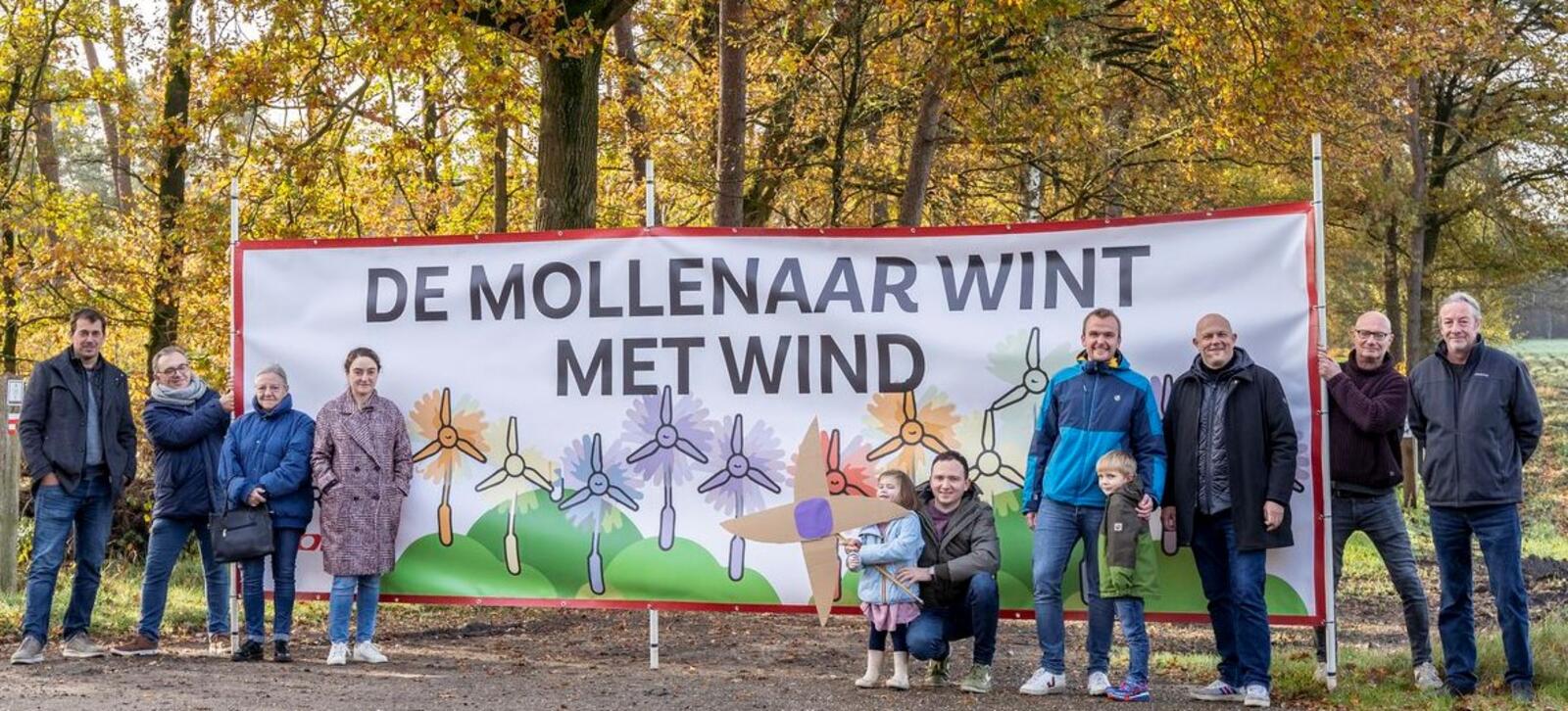 Mol windmolen actie