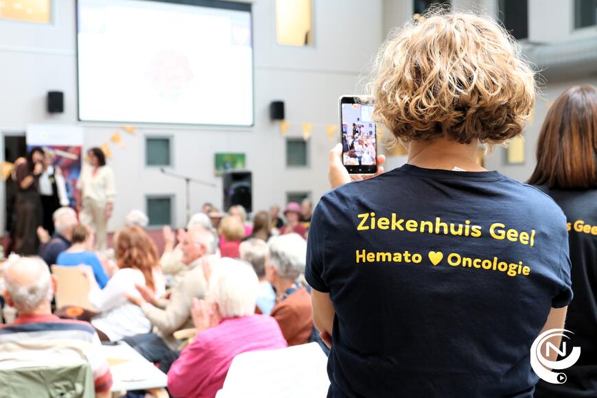 Ziekenhuis Geel zet mensen met kanker in de bloemetjes op Dag Tegen Kanker