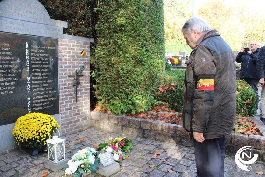 NSB Herentals en Brigade Piron Nete & Aa herdenken de gesneuvelden op Allerzielen
