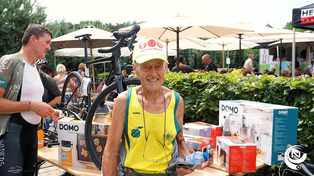 Ook Kempens marathon icoon Louis Hufkens tekende present op de 15e Olivia Classic