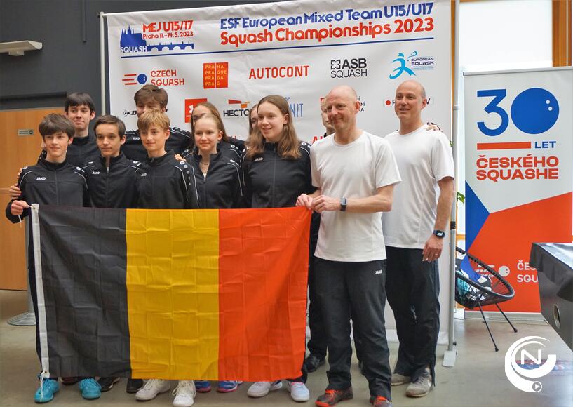 Squash Geel in Praag