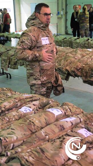 Defensie 29 BN Log Grobbendonk Multicam kledij