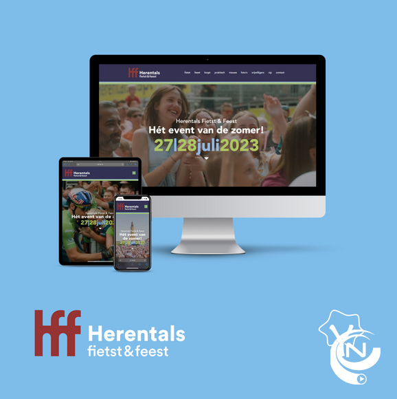 Herentals Fietst & Feest in partnership met Yellowwood Marketing