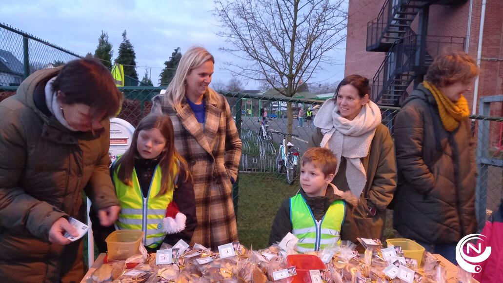 De Leertuin BS koekjesverkoop tvv Siebe Van Reusel Fonds