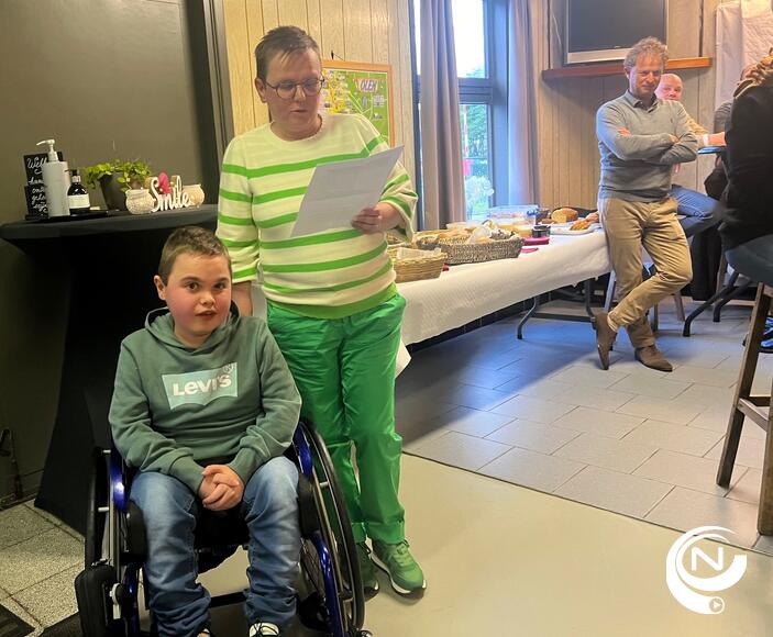 Mama Cindy dankt alle medewerkers 