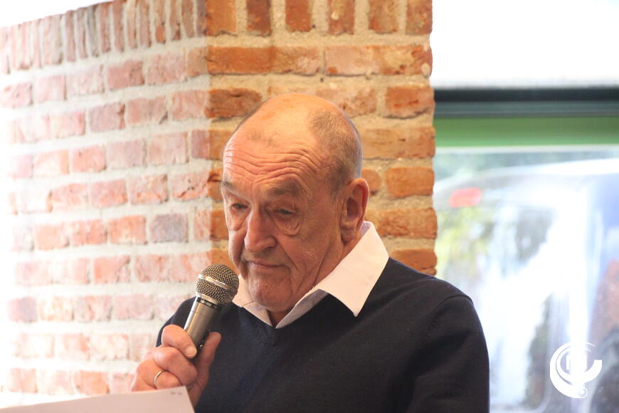 NSB ledenfeest voorzitter Gustaaf Govaerts