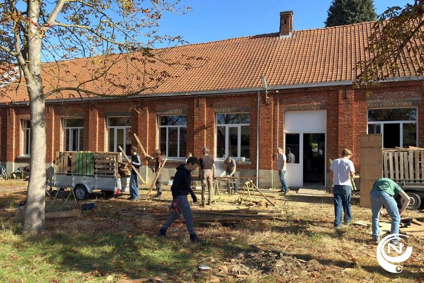 KSA Herentals verbouwingen schooltje Markgravenstraat