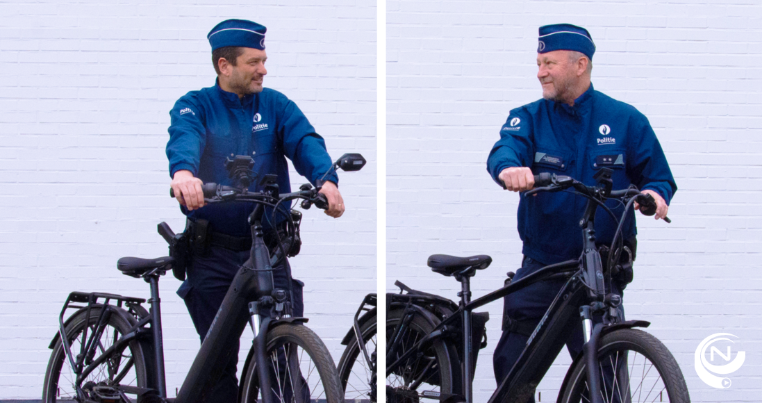 “Als ik mijn dienstfiets gebruik in plaats van de wijkauto, spreken inwoners me makkelijker aan. Dat is uiteraard een voordeel!” - Kevin Struyf, wijkagent Grobbendonk ---- “Ik kan meer werk doen op minder tijd. Met de fiets geraken we veel vlotter door het verkeer en parkeren is geen issue meer.” – Luc Cannaerts, wijkagent Herenthout 