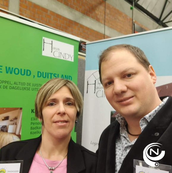 Gastheer Bjorn De Ridder en gastvrouw Cindy Bamps : Haus Cindy