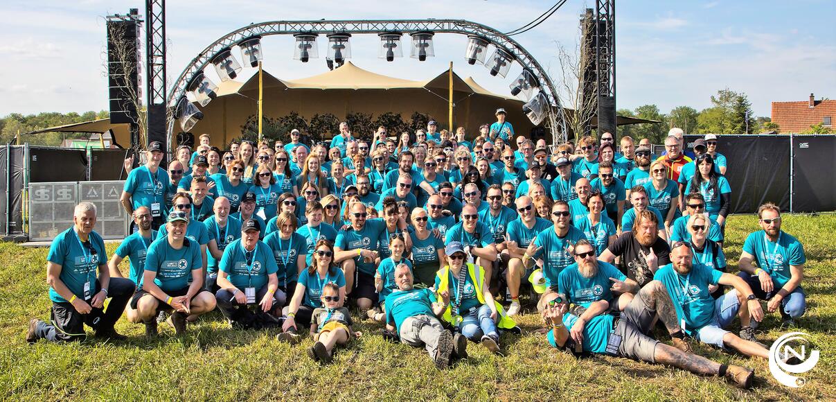 Clamotte Rock team vrijwilligers