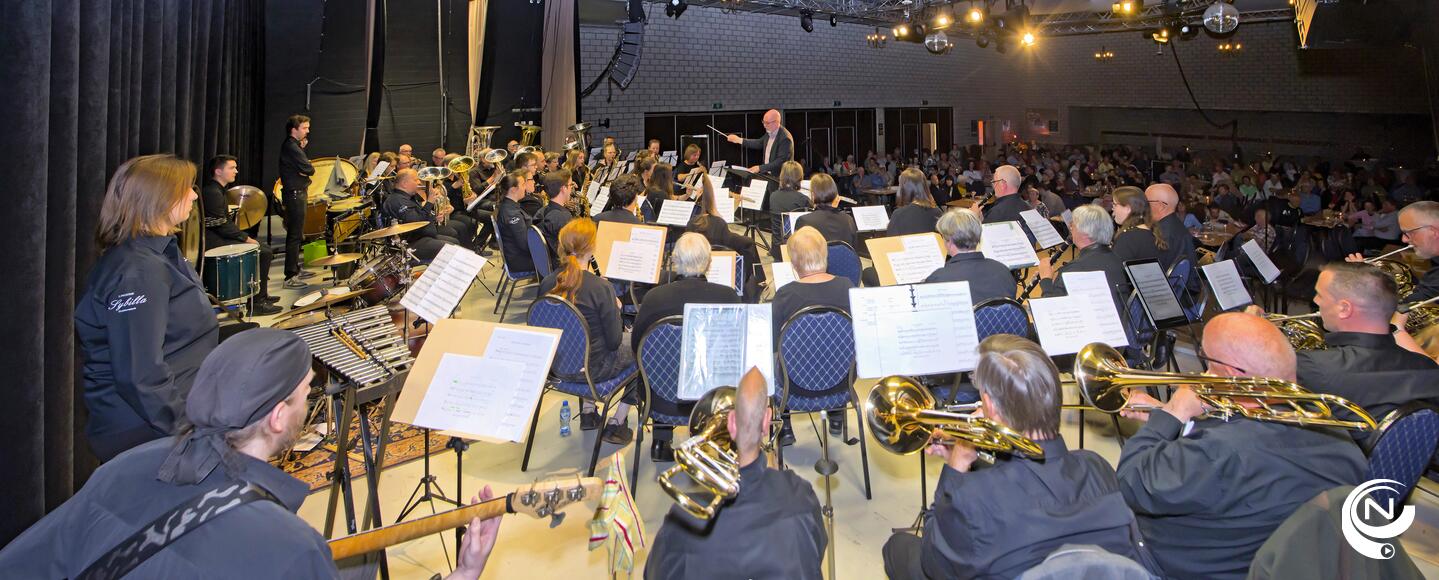 uniek samenspel van de Vorselaarse Harmonie Verbroedering en Harmonie De Broedermin uit Grobbendonk