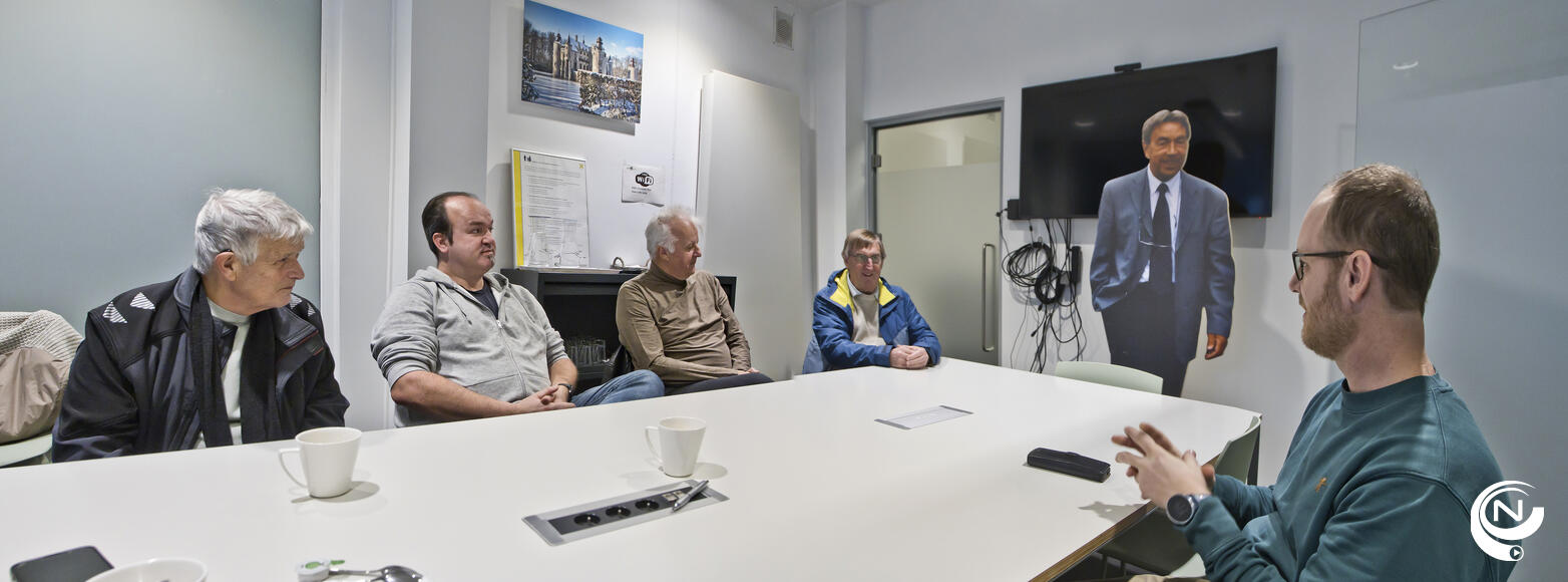 Levensgrote Herman Vanspringel verhuist naar museumcafé Pullman in Kalmthout 