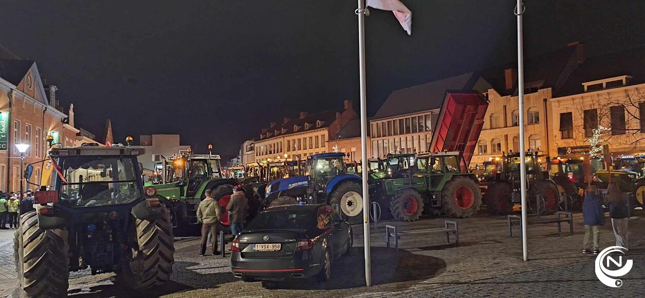 Boerenprotest Herentals Markt