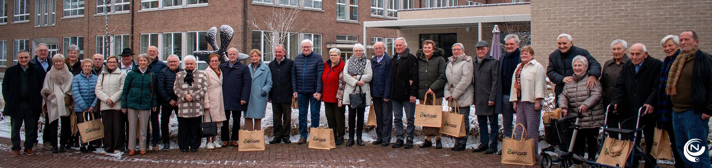 Berlaar zet jubilarissen in de bloemetjes