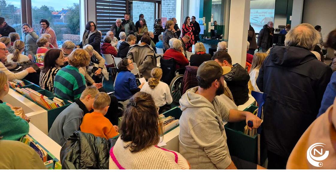 Sluiting bib Noorderwijk massaal protest op overlegmoment.