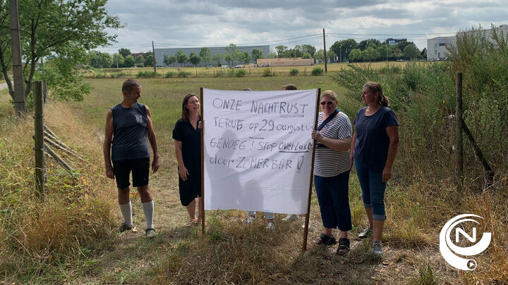Protest tegen zomerbar Bloom aan Dompel (2022) 