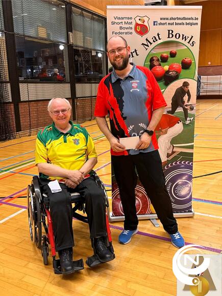 Dimitri Payne wint spannend Open Tornooi Short Mat Curve Bowls voor singels in Herentals 