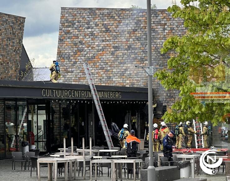 Brand cc Zwaneberg Heist theatercafé - foto Ilse Bax / NNieuws