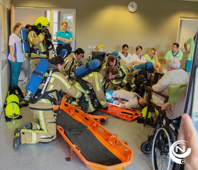 Hulpdiensten testen evacuatieplannen met rampenoefening in woonzorgcentrum Ten Hove