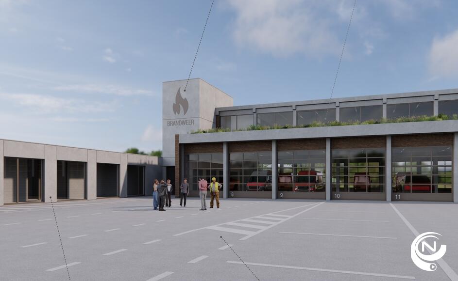 Brandweerkazerne Herentals ontwerp