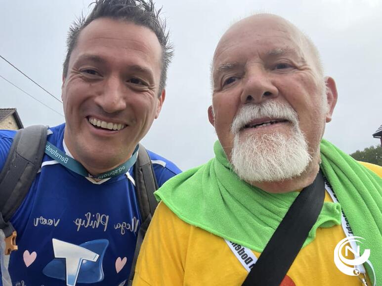 Dodentocht Philip Ver Elst & Dupont collega deelnemer