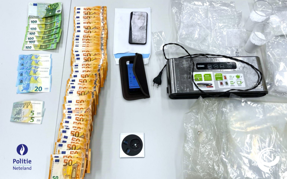 Drugsactie - foto politie Neteland