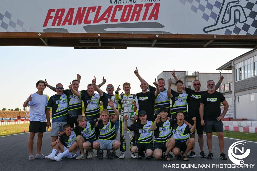 Ean Eyckmans in Iame Series Italy