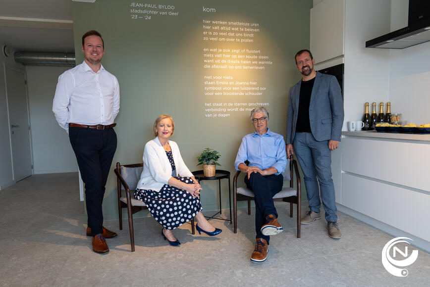 Inhuldiging buurthuis Geel - bouwheer Matexi