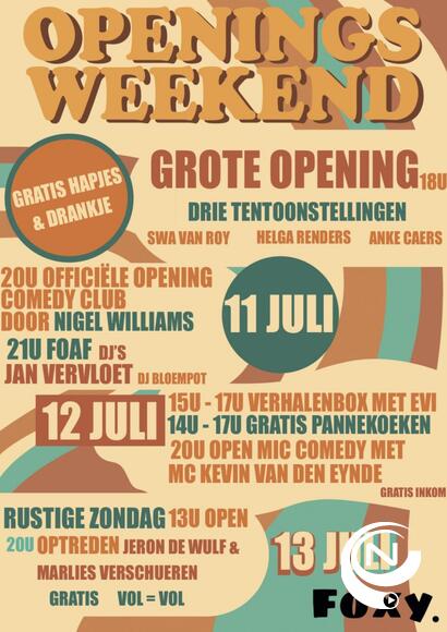 Foxy op Grote Markt Herentals : feestelijk weekend