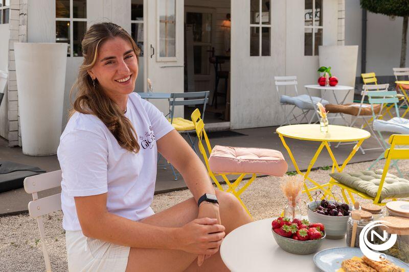 Onna Gillis promoot gezonde voeding in Gigi’s café