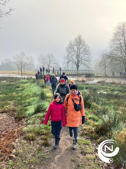 HBBC eerste winterwandeling ten voordele van het Olivia Fund