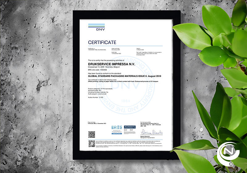 Impressa certificaat AA+