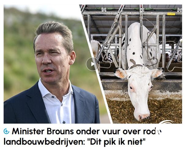 Minister Jo Brouns - foto communicatie