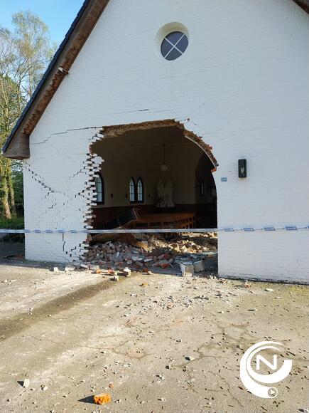 Kasterlee : vernielde kapel aan Hoeven