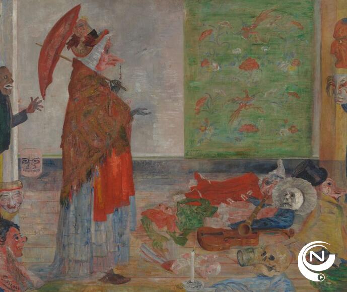 James Ensor, Verbazing van het masker Wouse, KMSKA - Collectie Vlaamse Gemeenschap